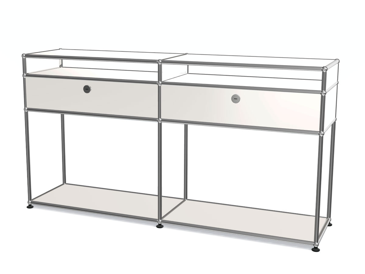USM Haller Console Pure White