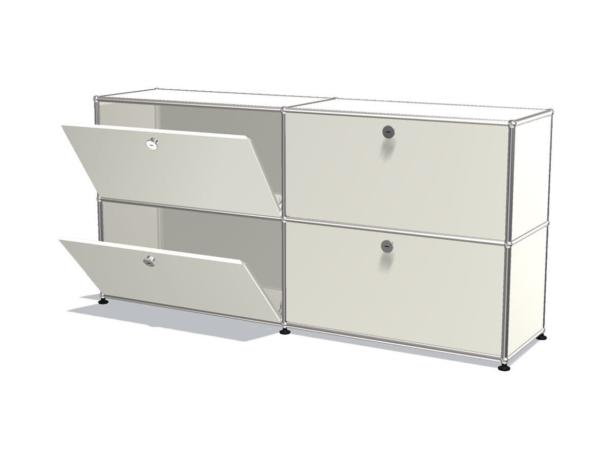 USM Haller Sideboard 4 Doors Vasistas Pure White