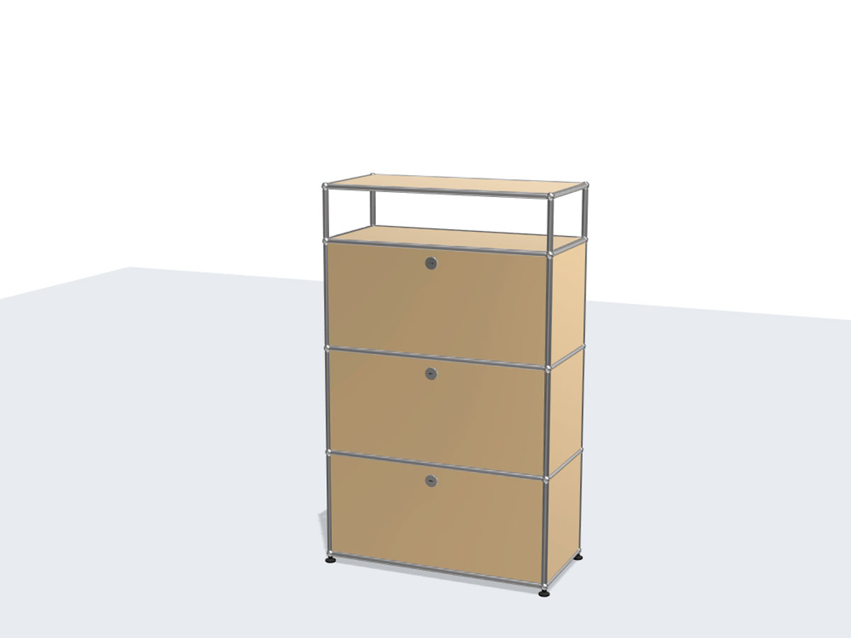 USM Haller High Cabinet Hinged Door