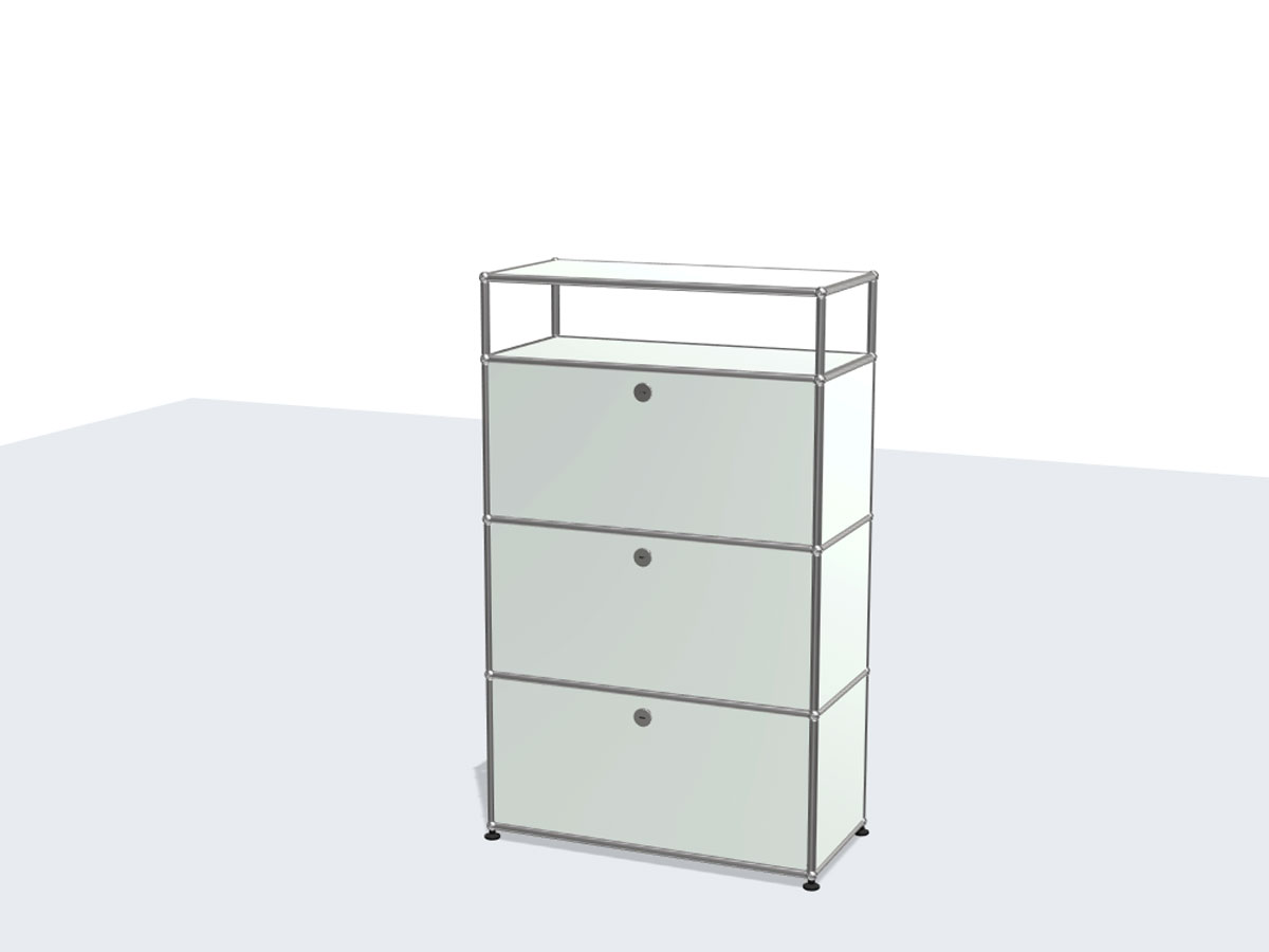 USM Haller High Cabinet Hinged Door