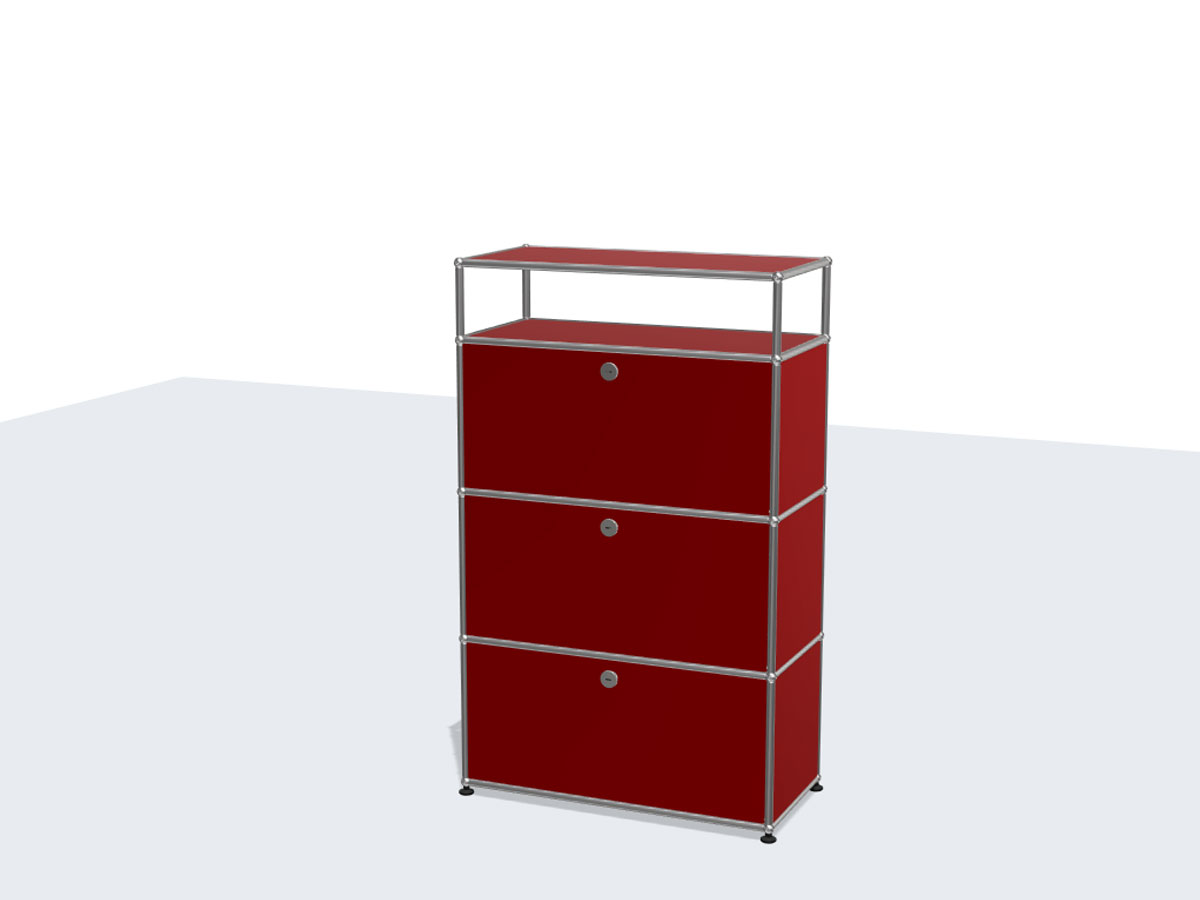 USM Haller High Cabinet Hinged Door