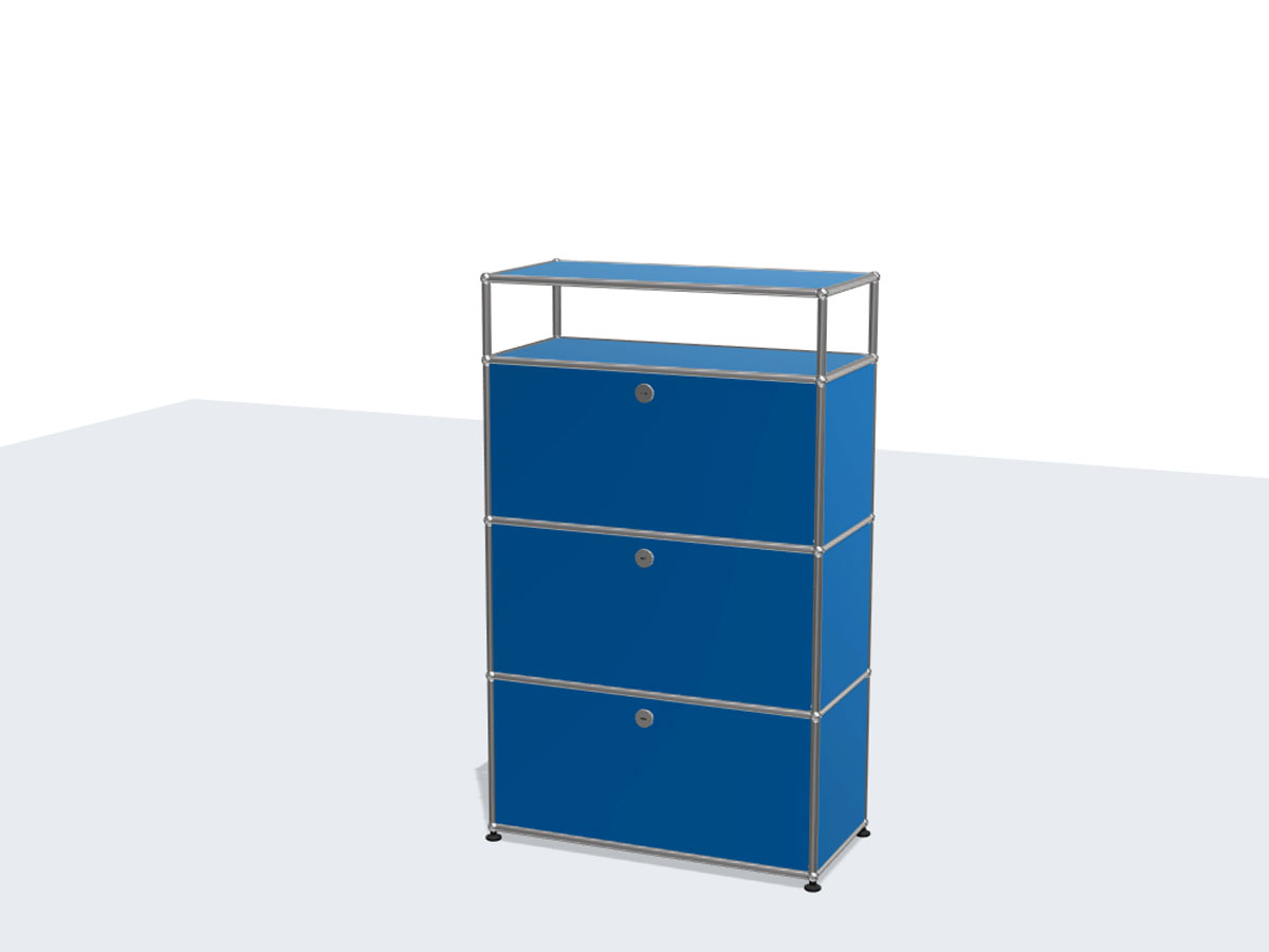 USM Haller High Cabinet Hinged Door
