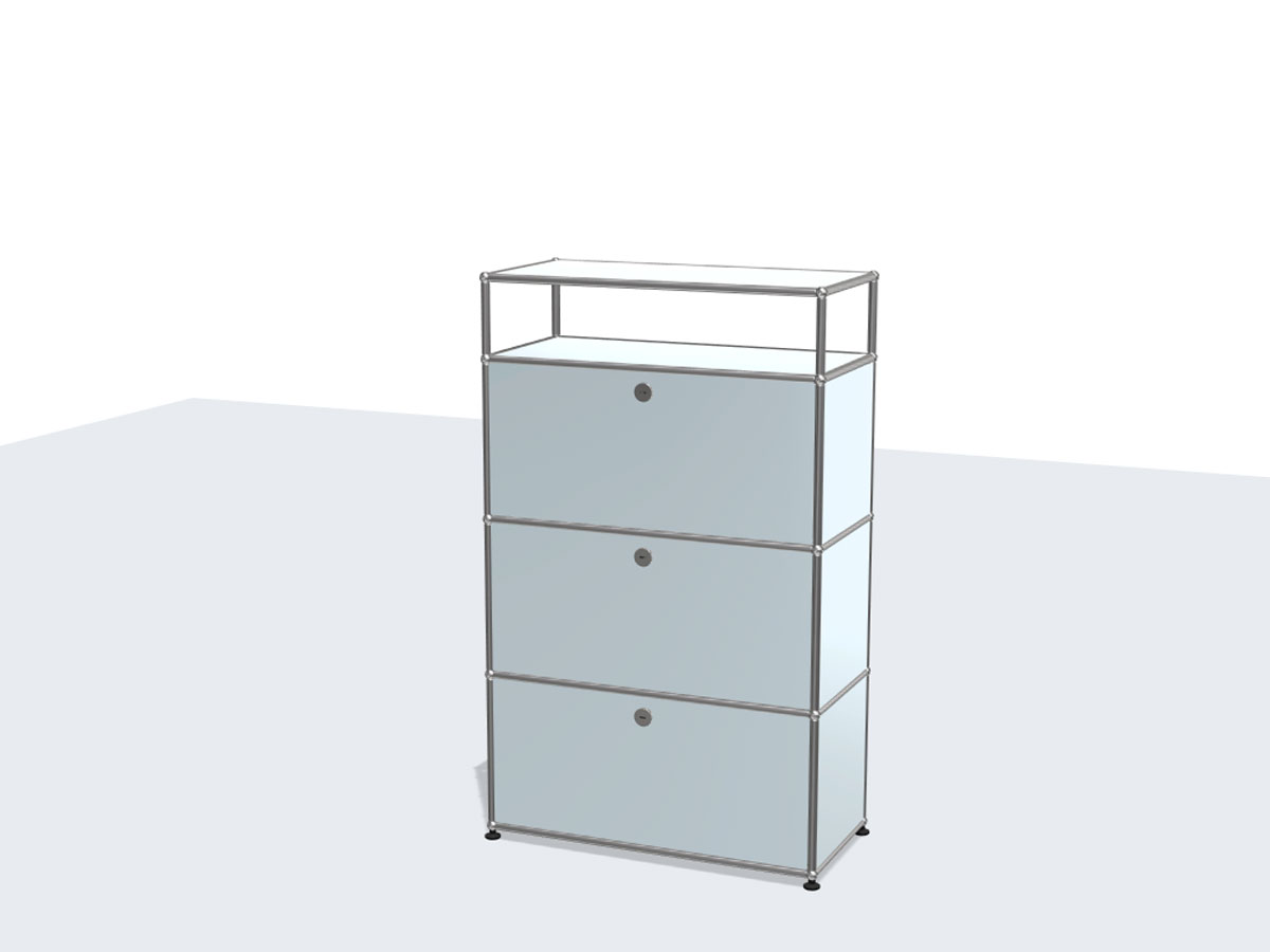 USM Haller High Cabinet Hinged Door