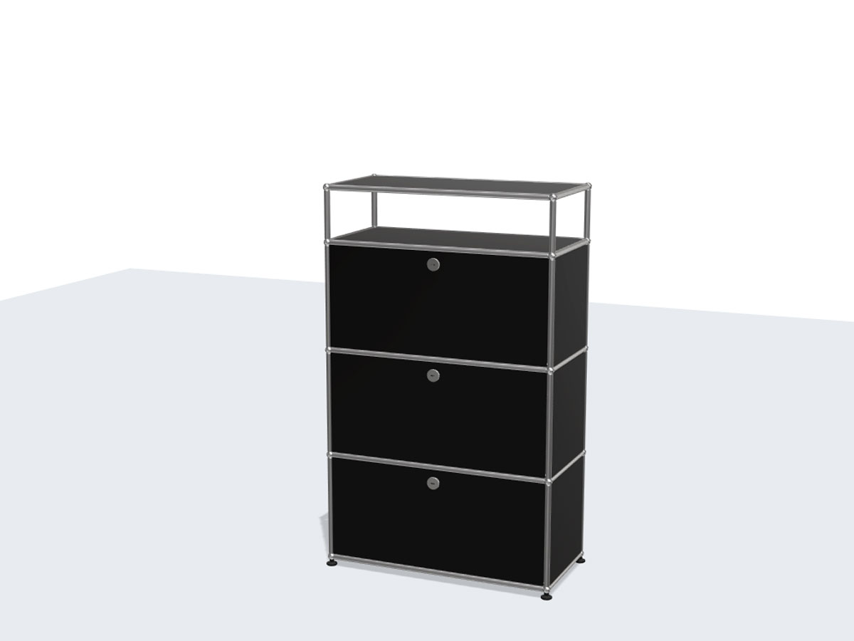 USM Haller High Cabinet Hinged Door