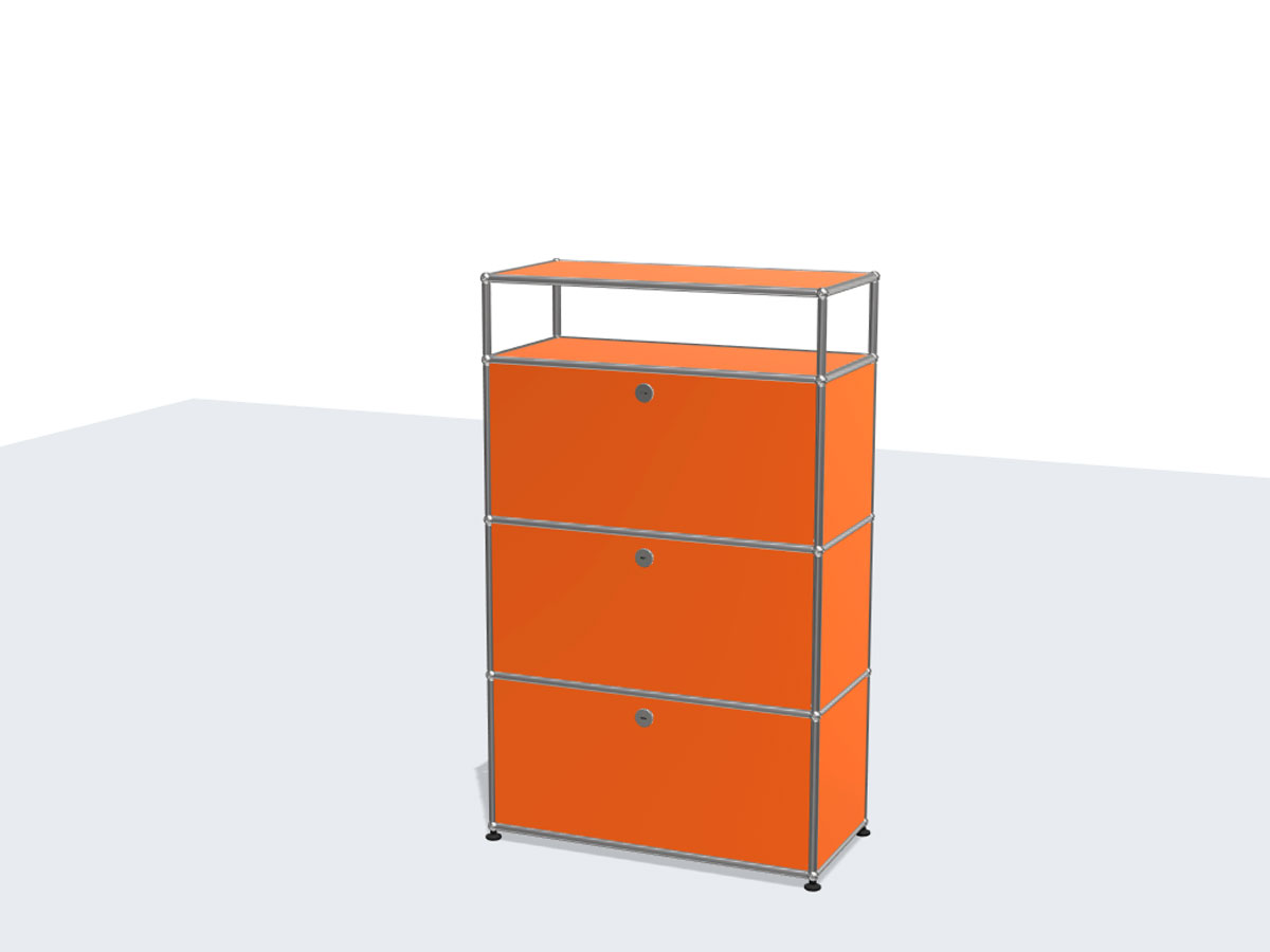 USM Haller High Cabinet Hinged Door