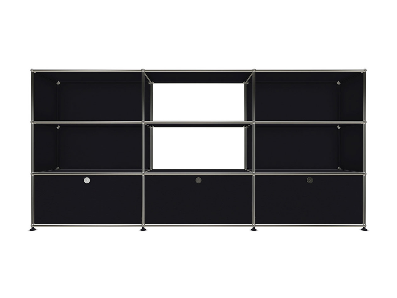 USM Haller High Sideboard L With 3 Drawers