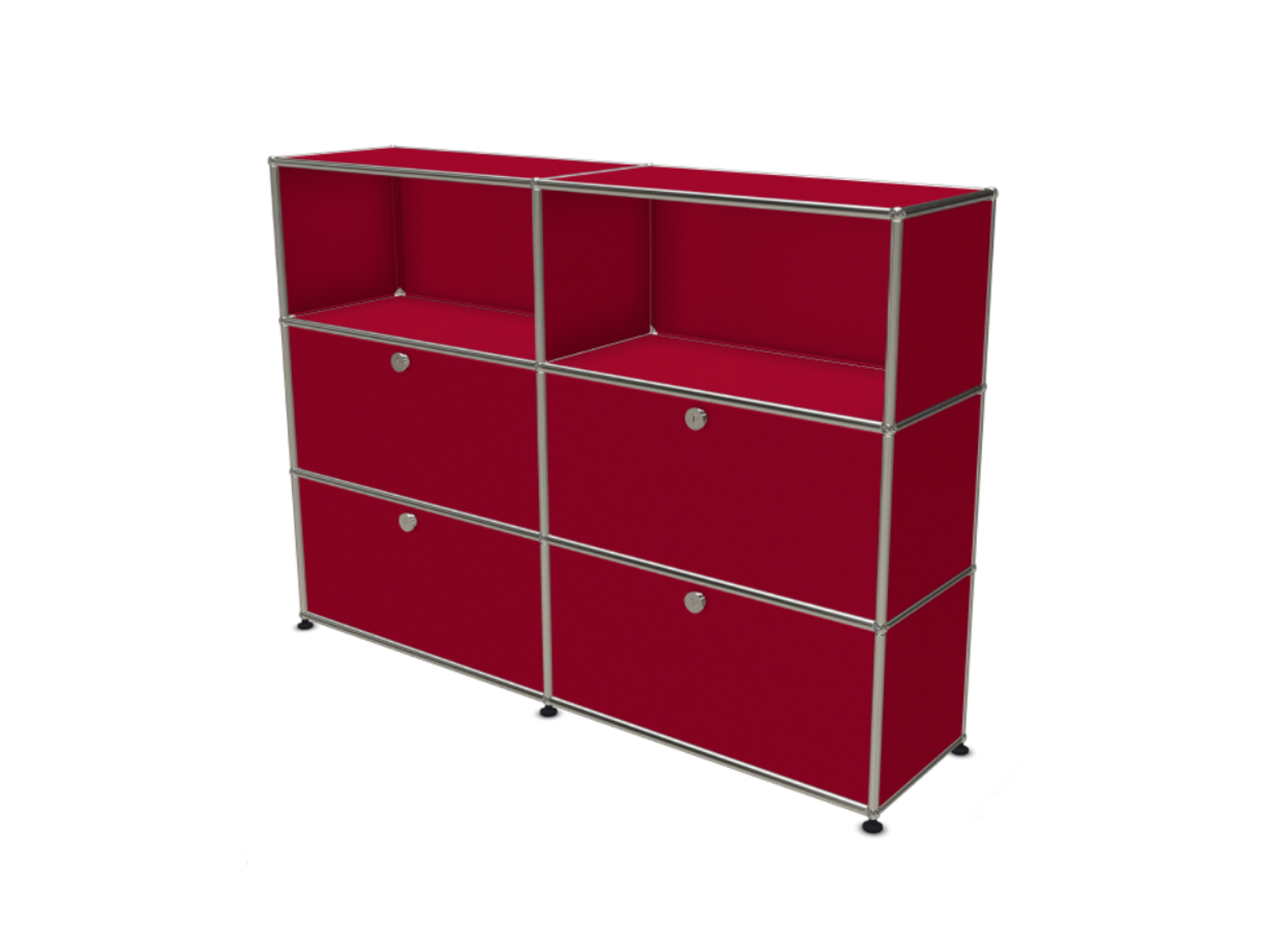 USM Haller High Sideboard M With 4 Drop Down Doors