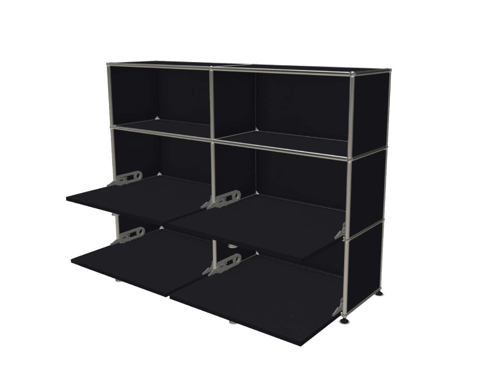 USM Haller High Sideboard M With 4 Drop Down Doors