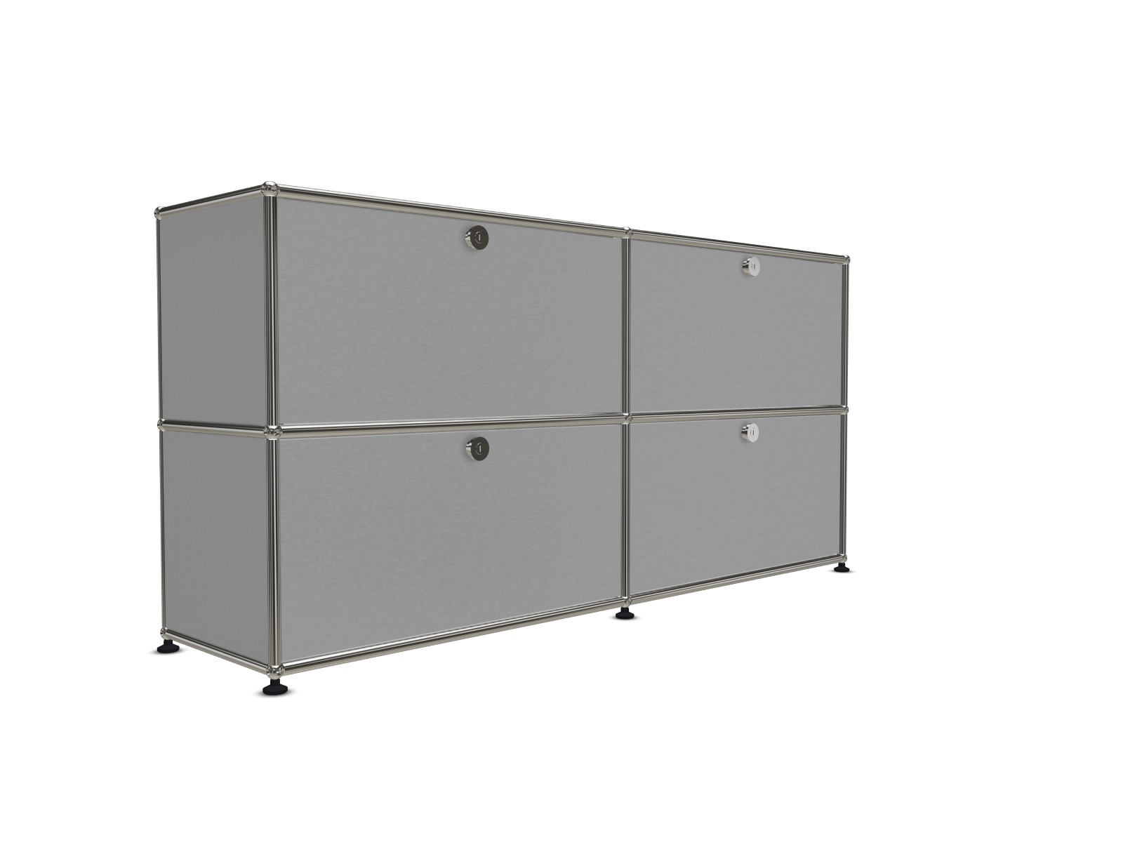USM Haller Low Sideboard 4 Drop Down Doors