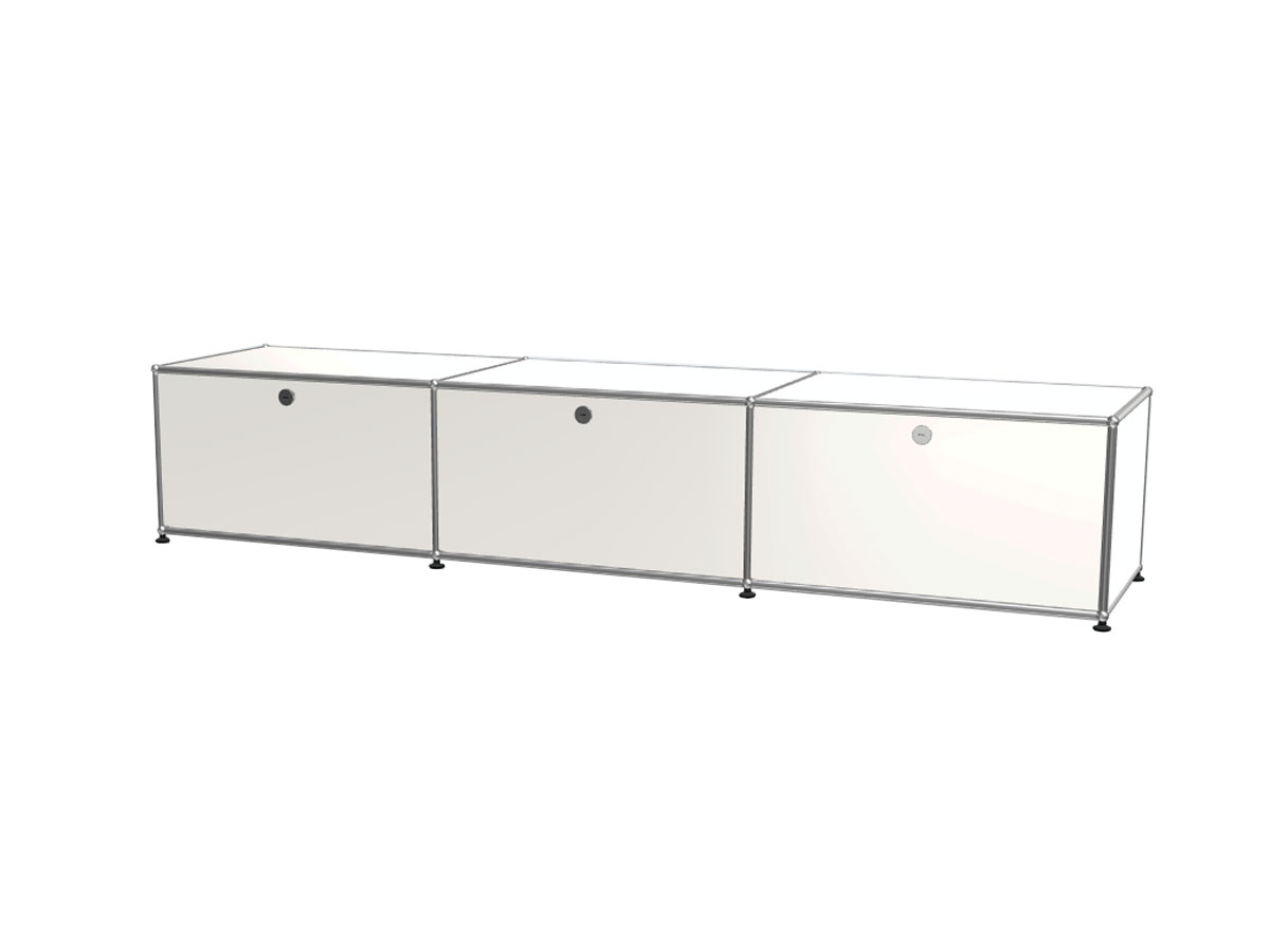 USM Haller Low Sideboard L Pure White Ral 9010