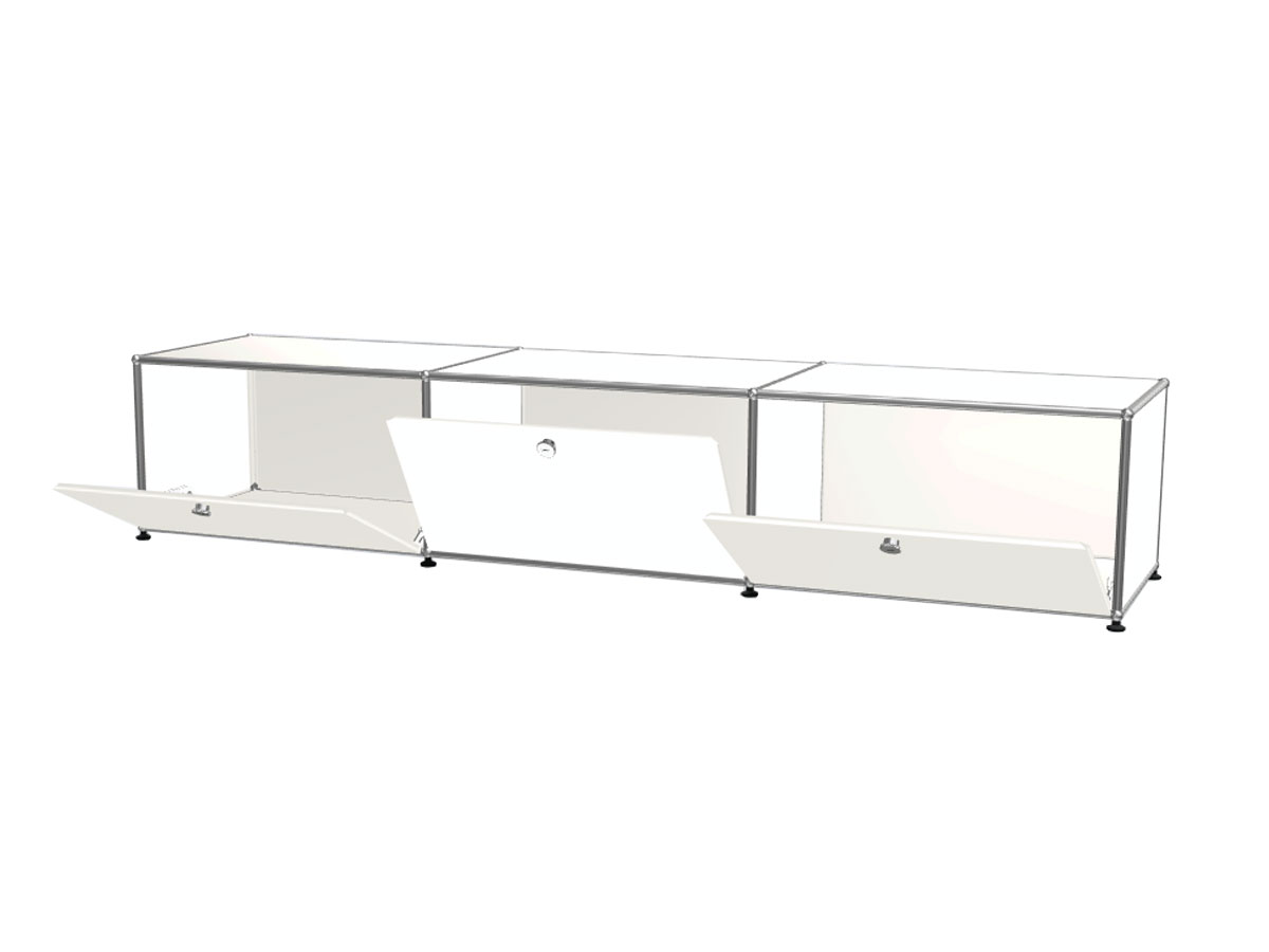 USM Haller Low Sideboard L Pure White Ral 9010