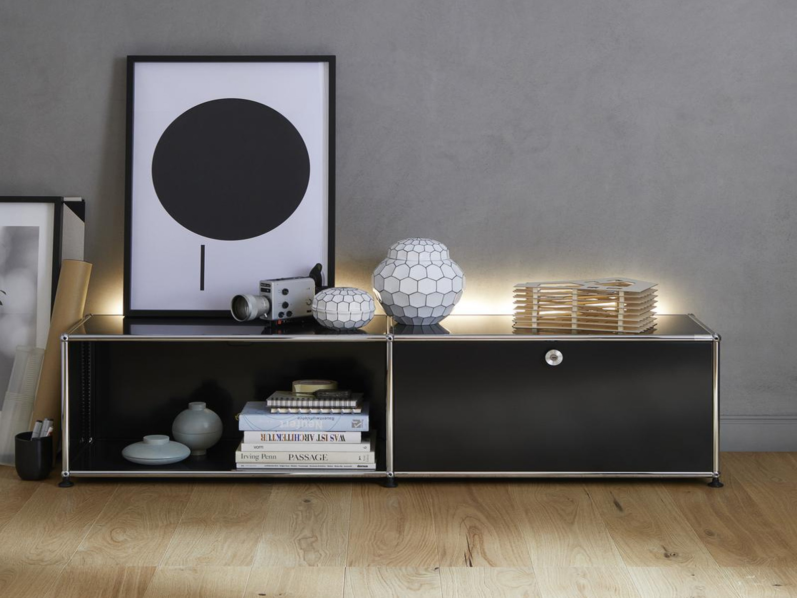 USM Haller Low Sideboard M