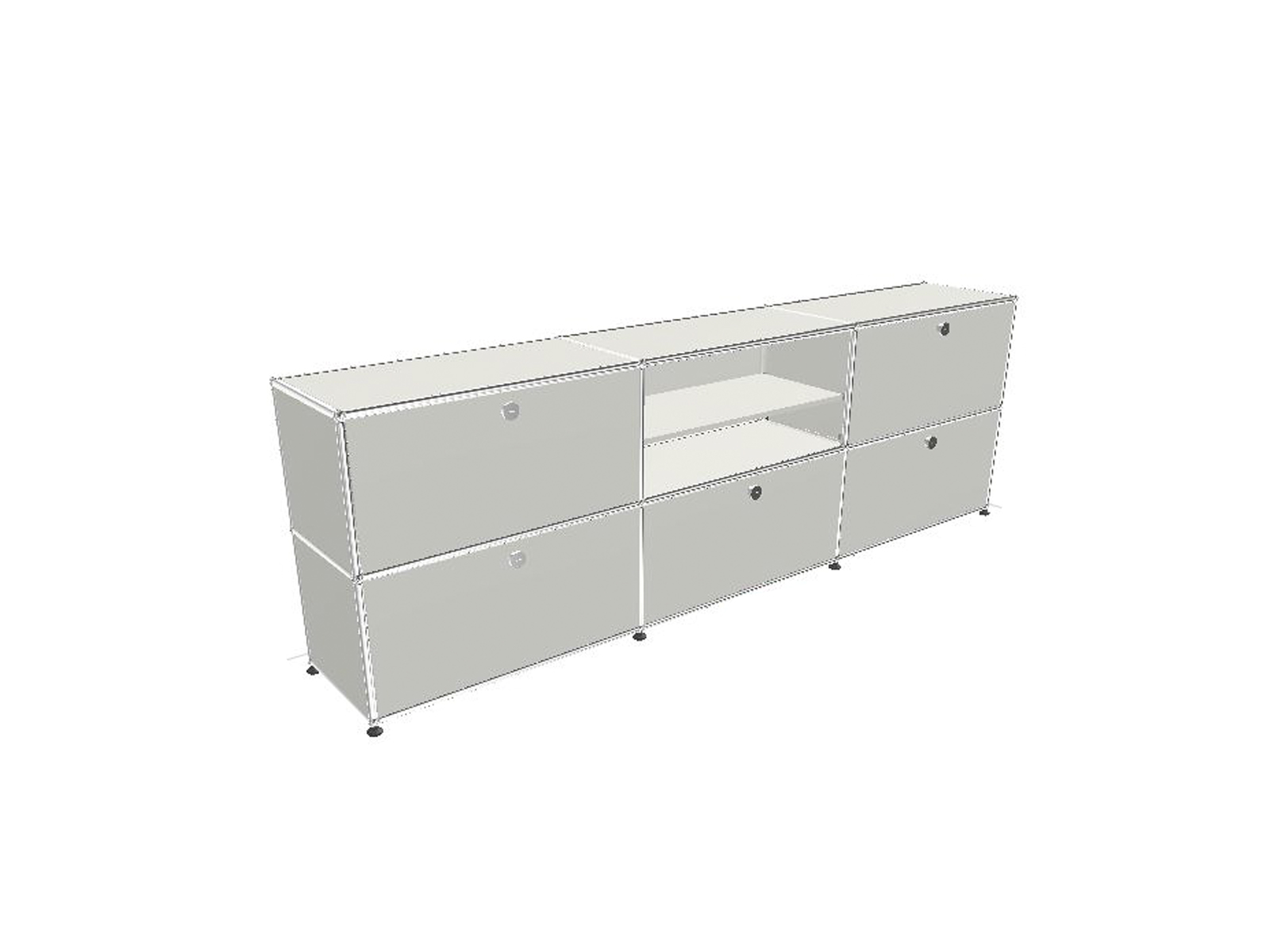USM Haller Sideboard With 5 Drawers