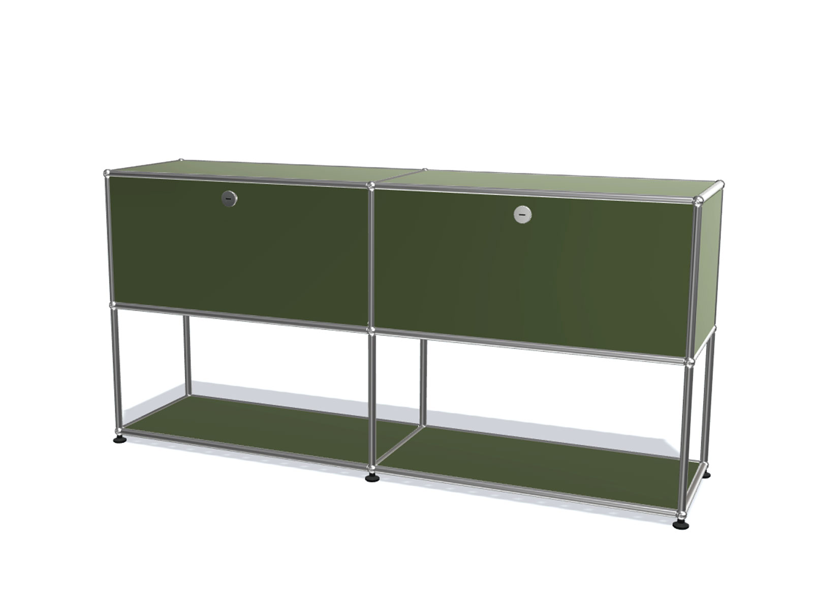 Буфет USM Haller, M каркас нижний 2 дверцы