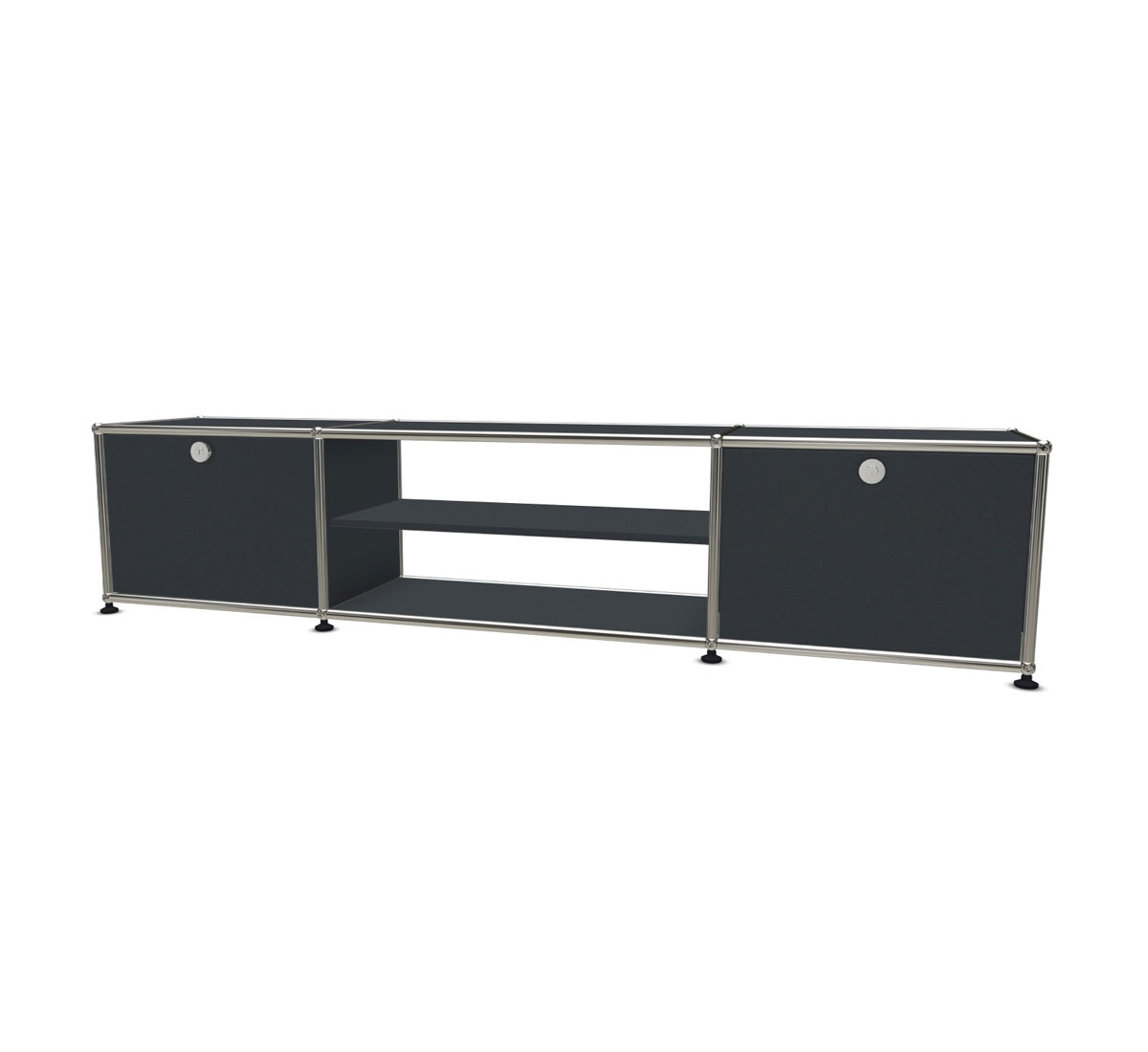 USM Haller Tv Stand With Interior Shelf