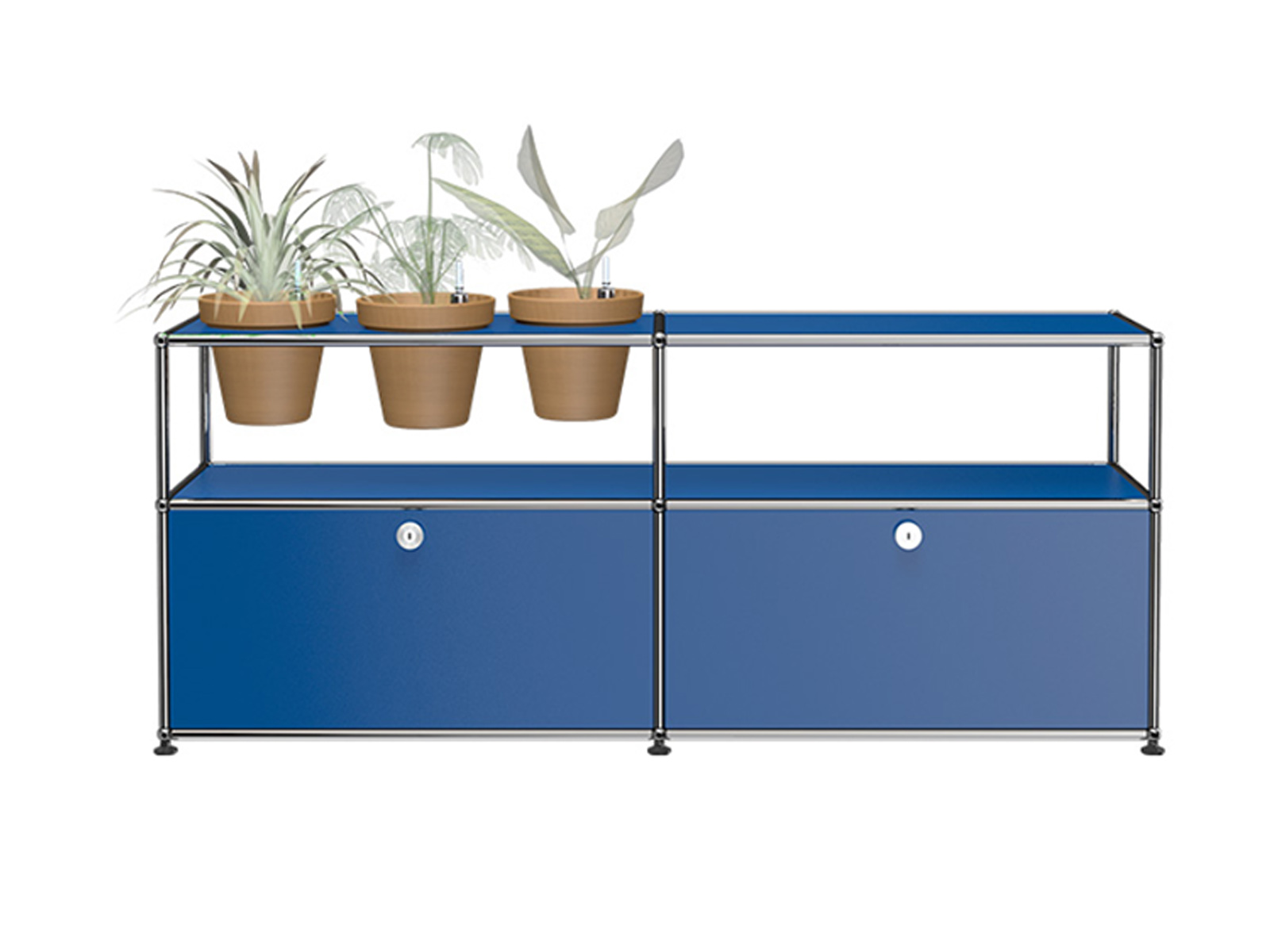 USM Haller Plant Sideboard Gentian Blue