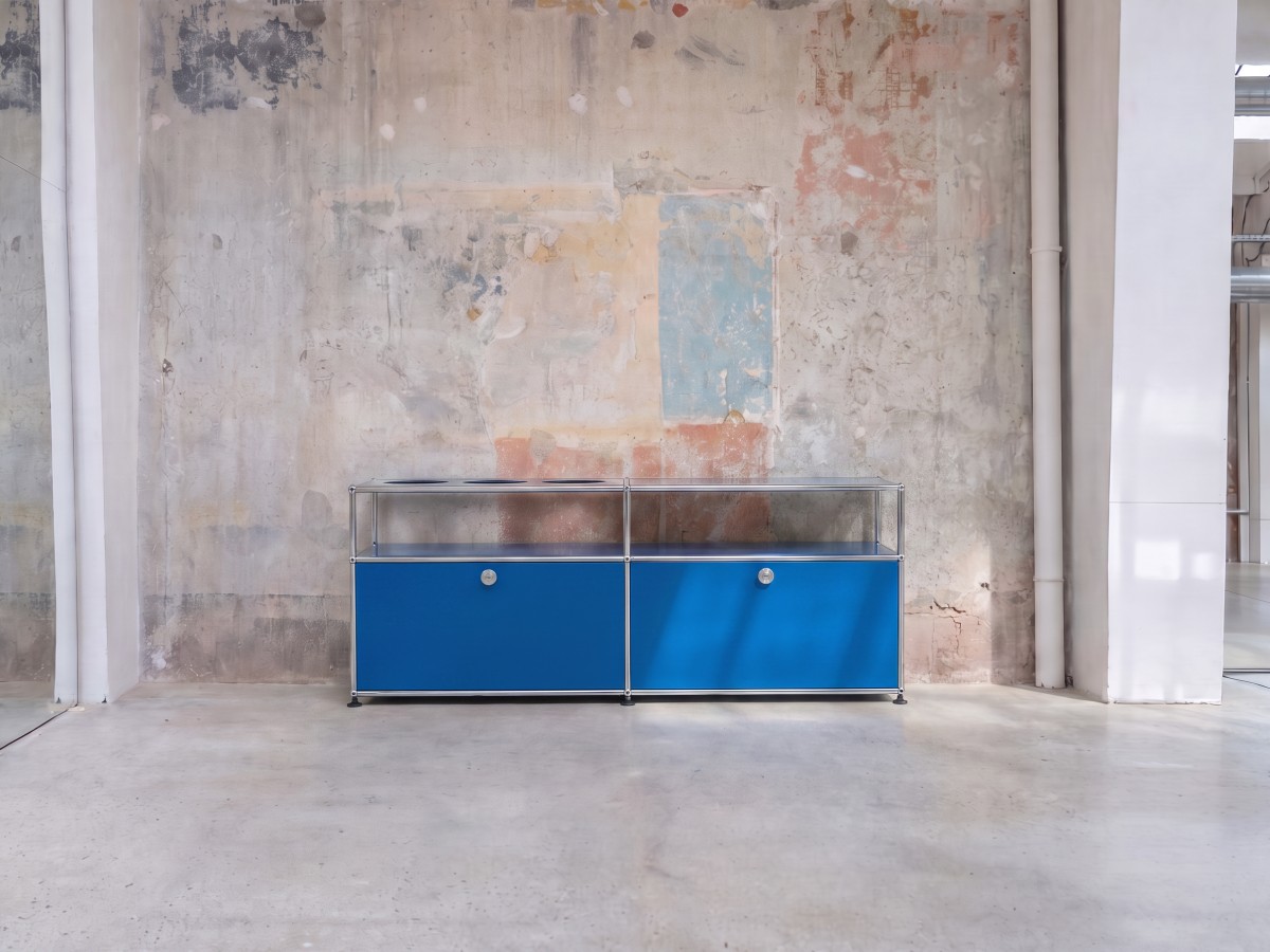 USM Haller Plant Sideboard Gentian Blue