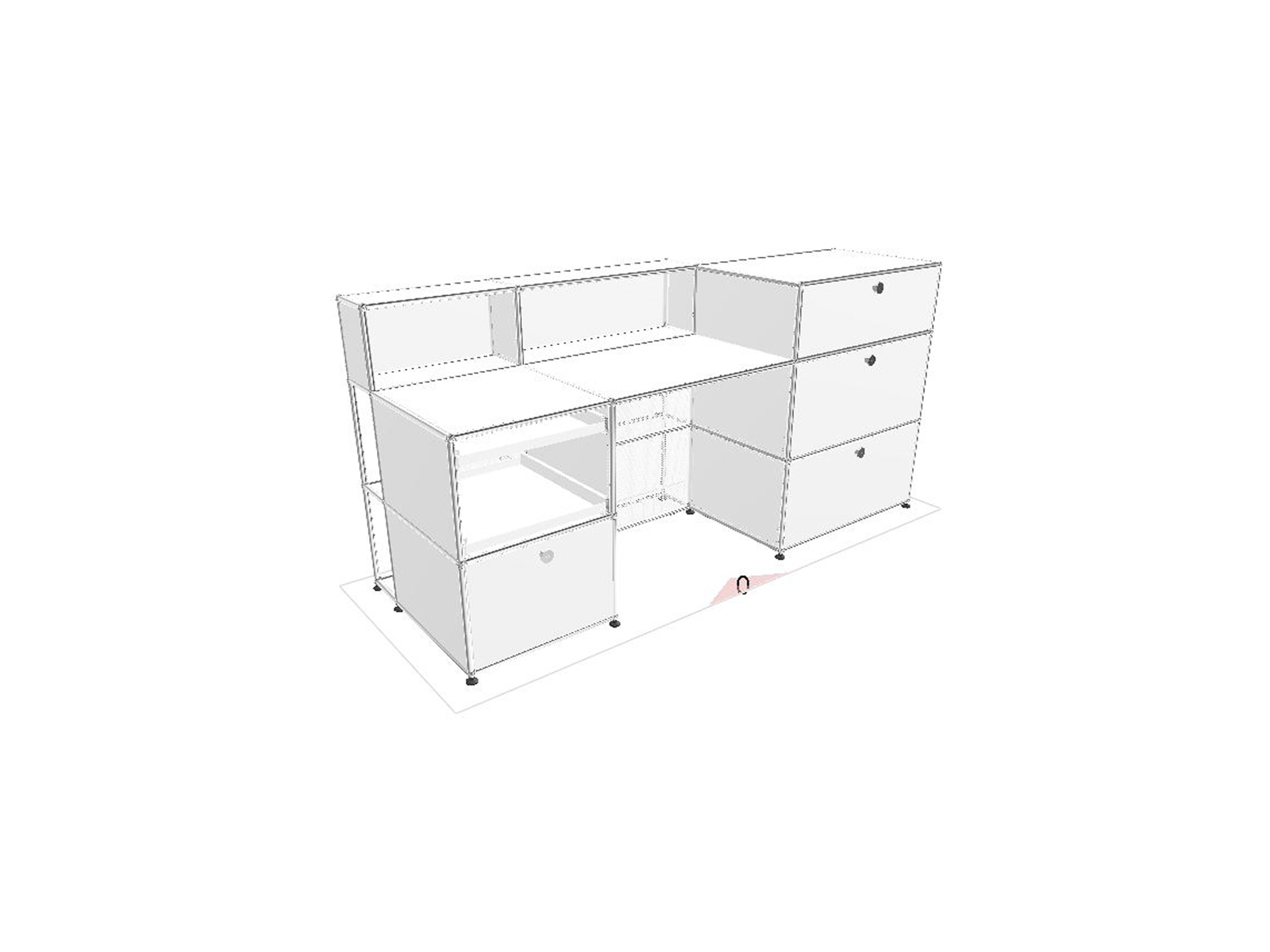 USM Haller Desk 5
