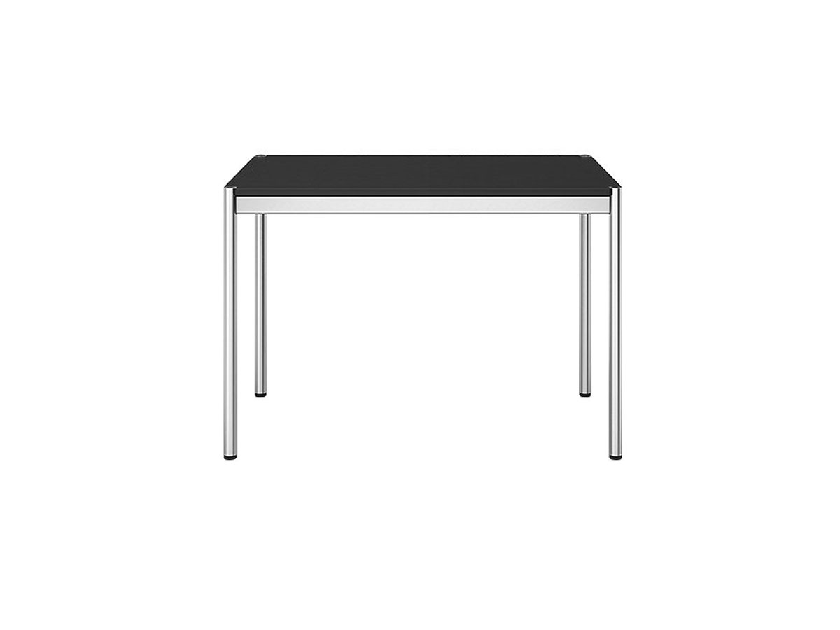 USM Haller Table 75x75 Cm Chrome Black Fenix