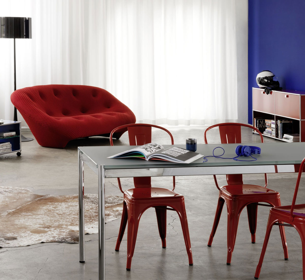 USM Haller Laminate Table 100