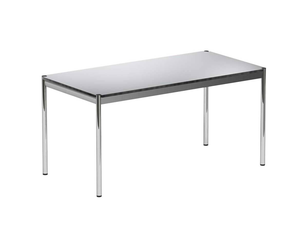 USM Haller Laminate Table 200 Top Pearl Gray