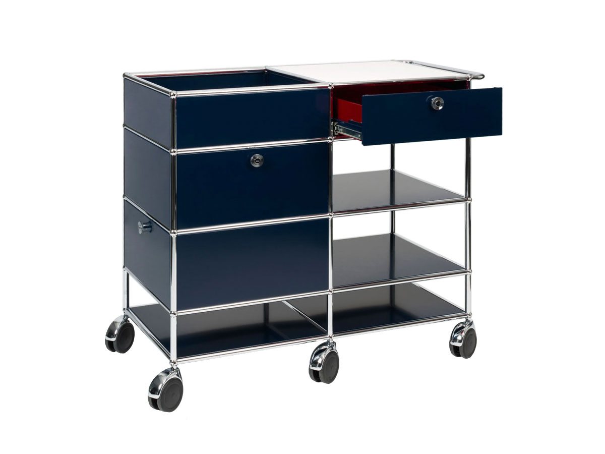 USM Mix It Blue Bar Cart