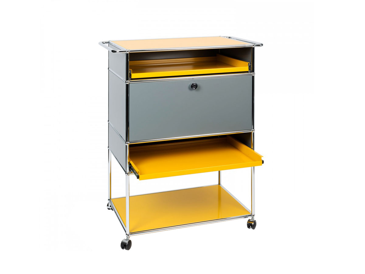 USM Mix It Yellow Bar Cart