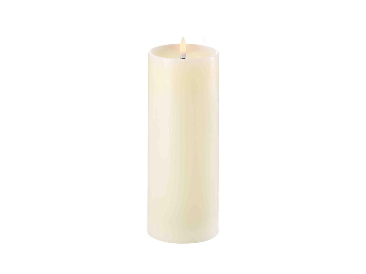Портативная лампа Uyuni Pillar Candle, H 20.3 см · настольная