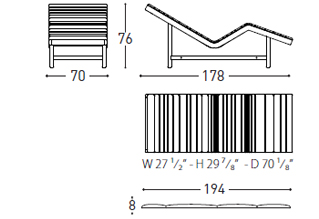 Varaschin Barcode Sunbed Relax