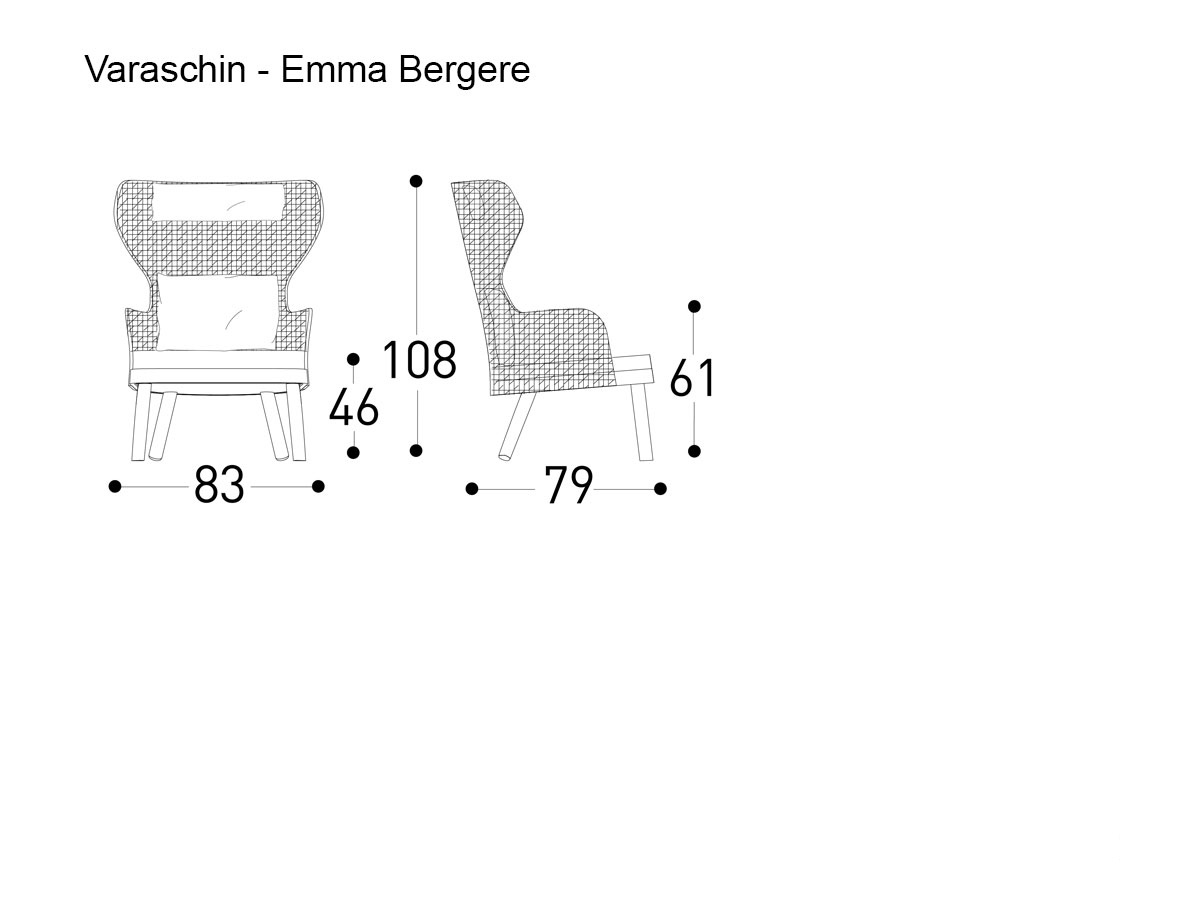 Varaschin Emma Bergere Outdoor