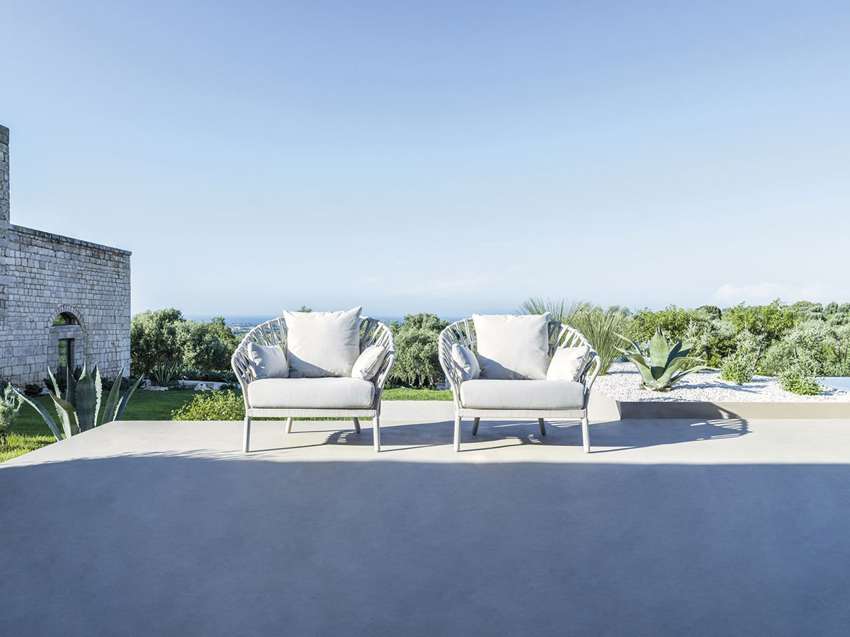 Varaschin Emma Cross Armchair Outdoor