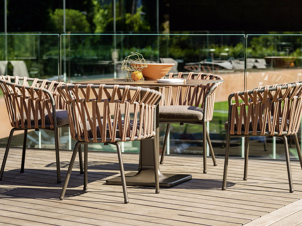 Varaschin Emma Cross Small Armchair Outdoor