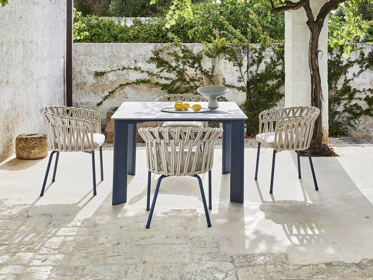 Varaschin Emma Cross Small Armchair Outdoor