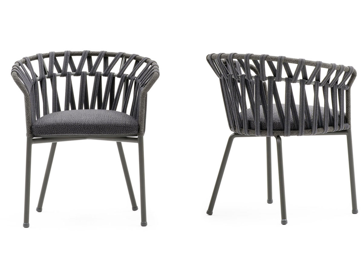 Varaschin Emma Cross Small Armchair Outdoor