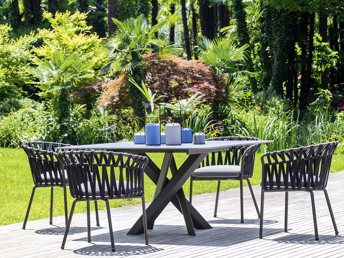 Varaschin Emma Cross Small Armchair Outdoor