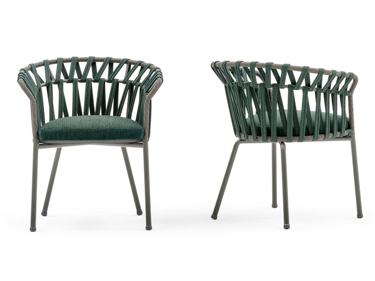 Varaschin Emma Cross Small Armchair Outdoor