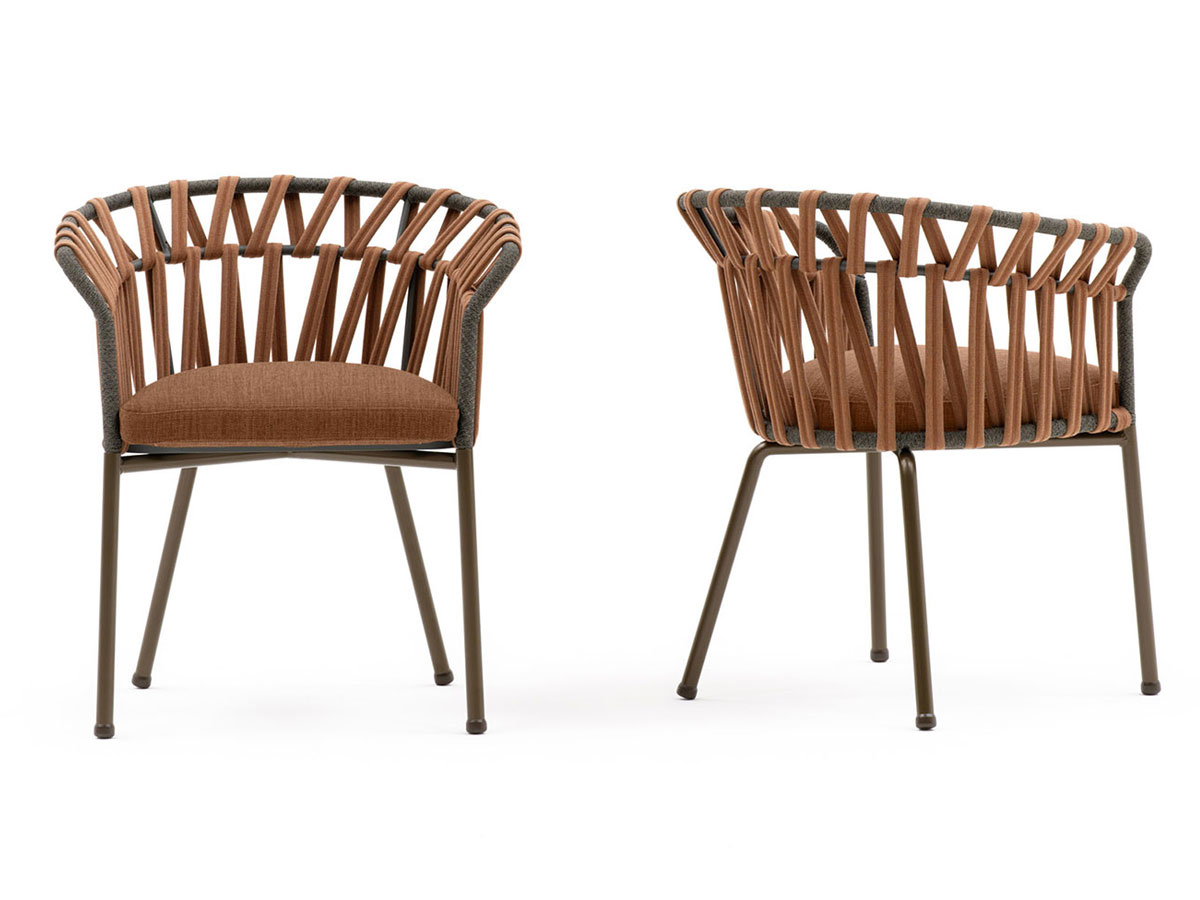 Varaschin Emma Cross Small Armchair Outdoor