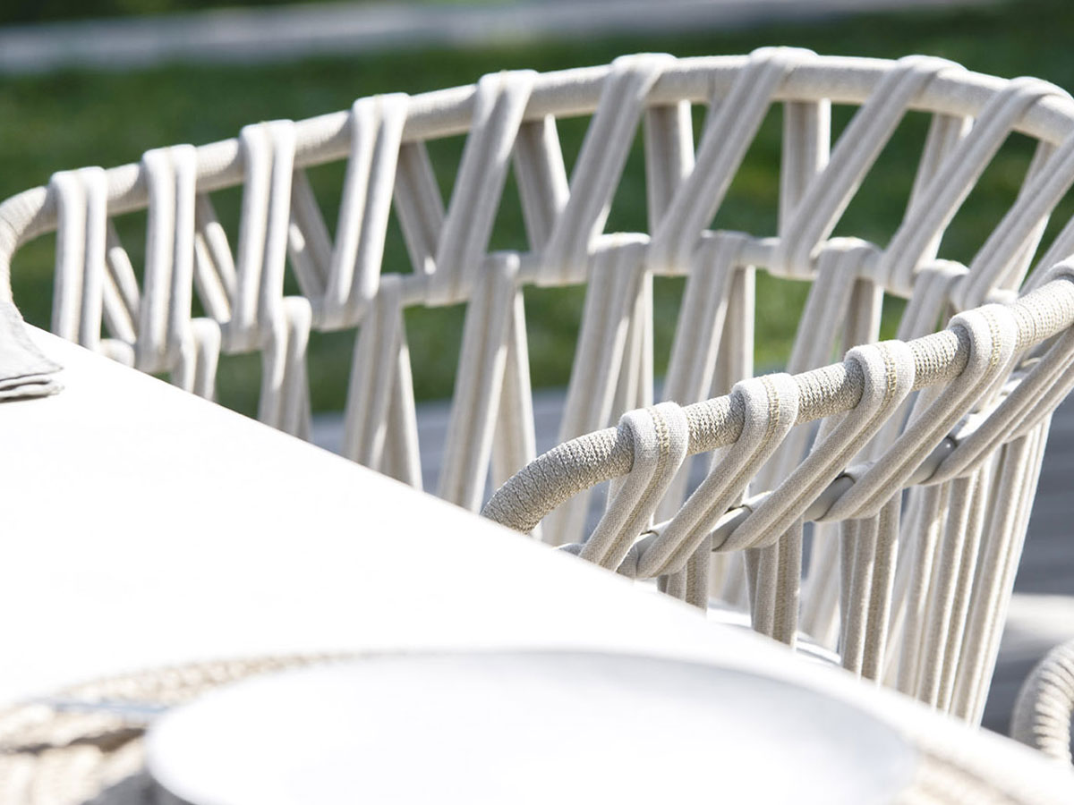 Varaschin Emma Cross Small Armchair Outdoor