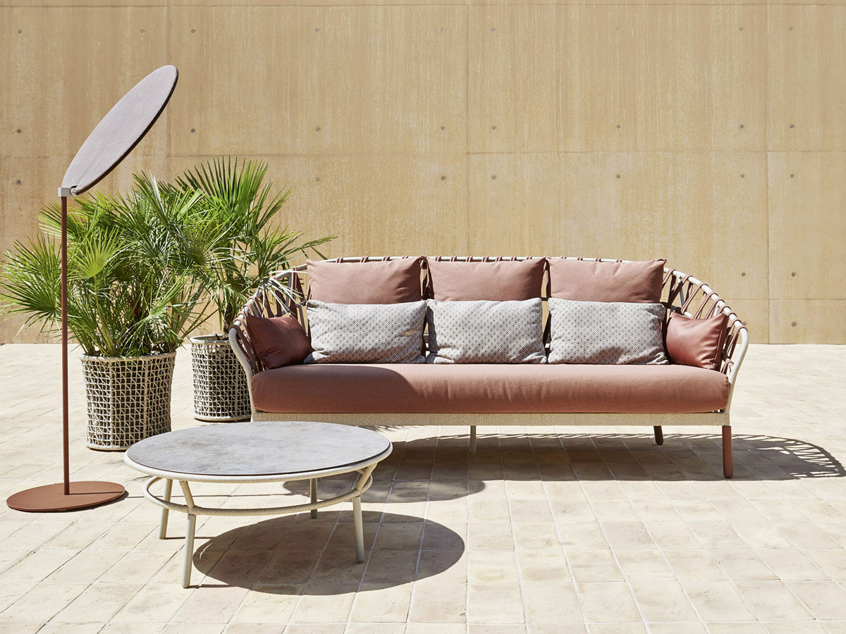 Varaschin Emma Cross Coffee Table O 86 Cm Outdoor