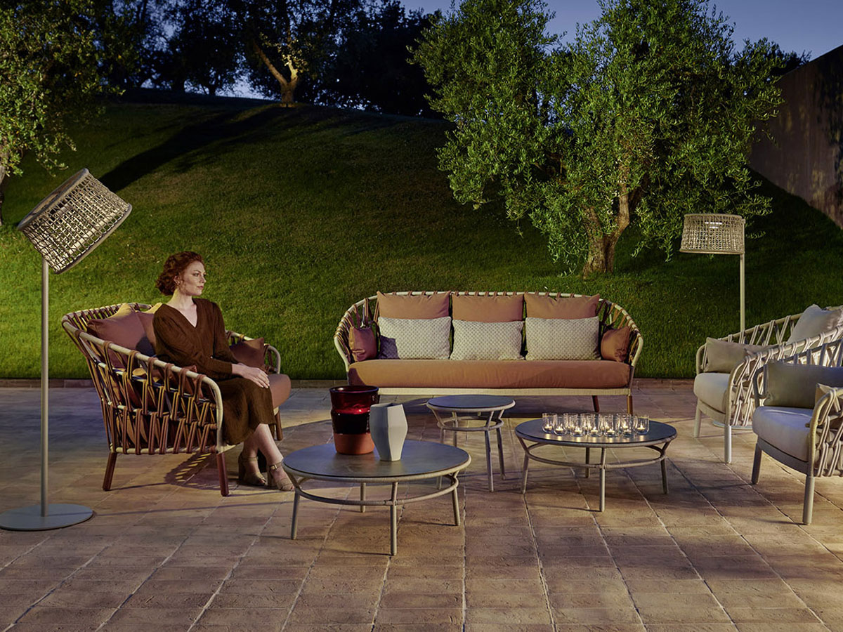 Varaschin Emma Cross Coffee Table O 86 Cm Outdoor