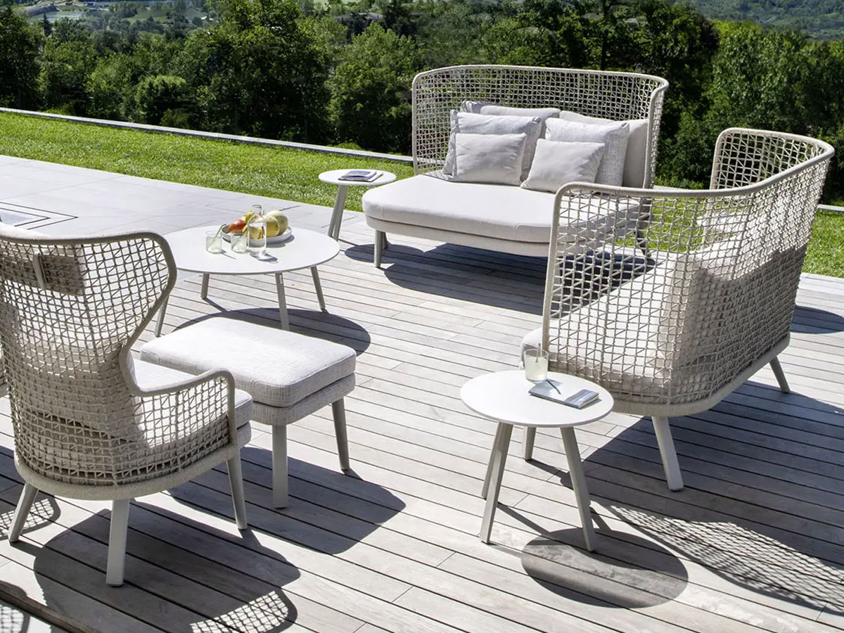 Varaschin Emma 2 Seater Sofa With High Back Outdoor