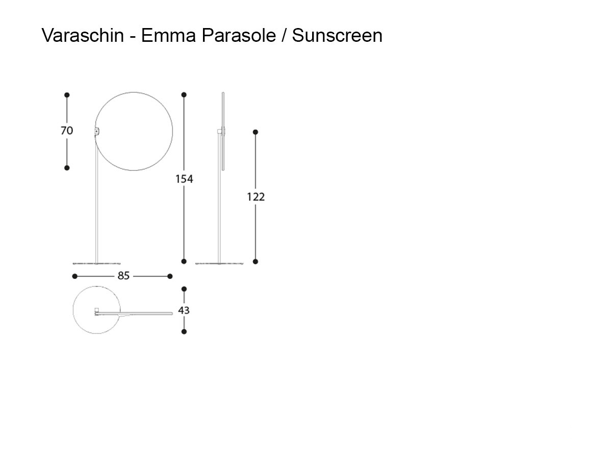 Varaschin Emma Sunscreen Outdoor