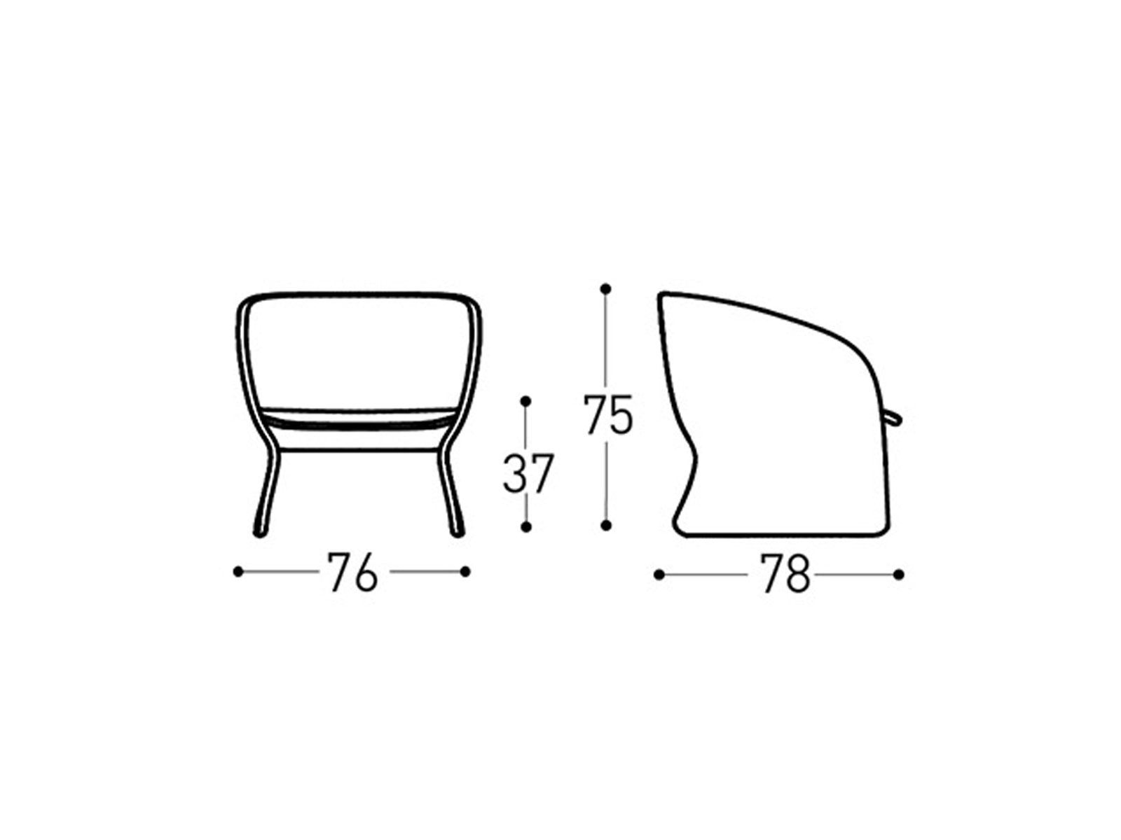 Varaschin Maat Lounge Armchair