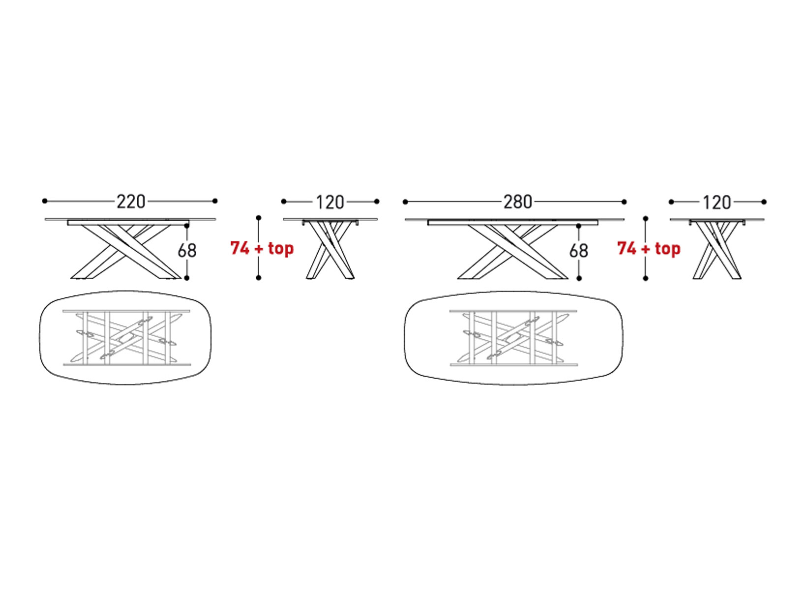 Varaschin System Star Table