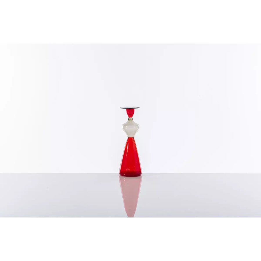 Venini Bottiglia Donna Campigliesca Vase