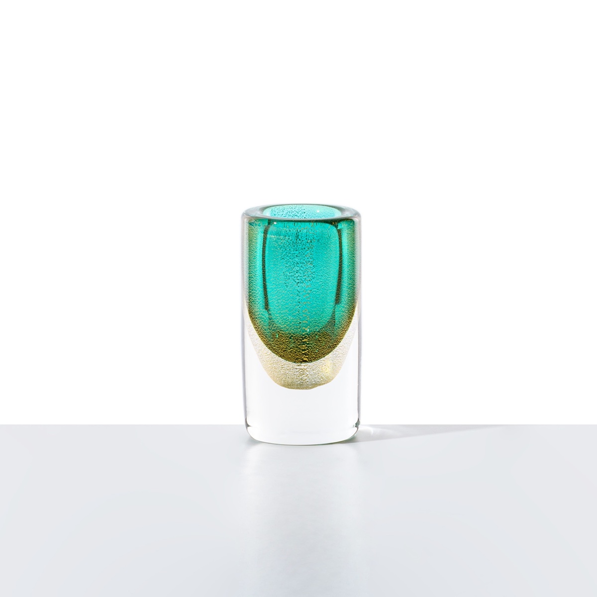 Venini Cilindro Sommerso Multicolor Vase