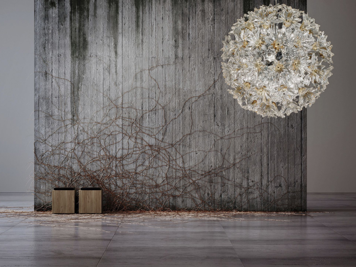 Venini Esprit Suspension Lamp