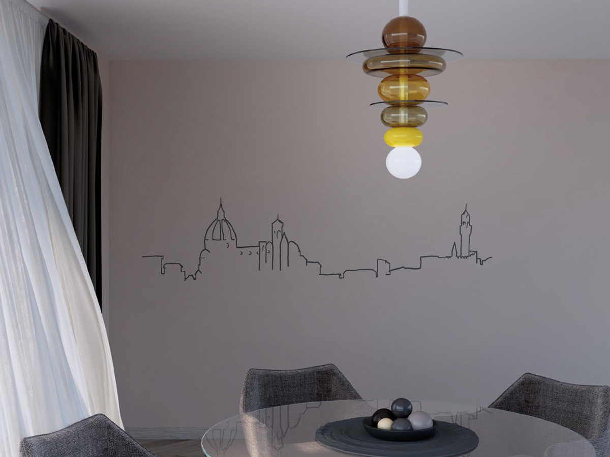 Venini Firenze Suspension Lamp