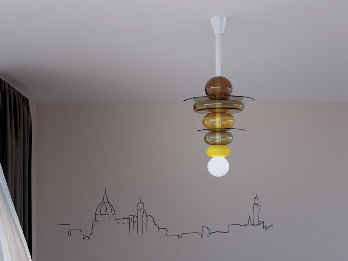 Venini Firenze Suspension Lamp