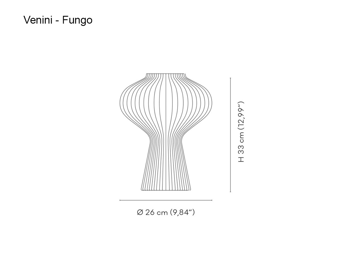 Venini Fungo Table Lamp